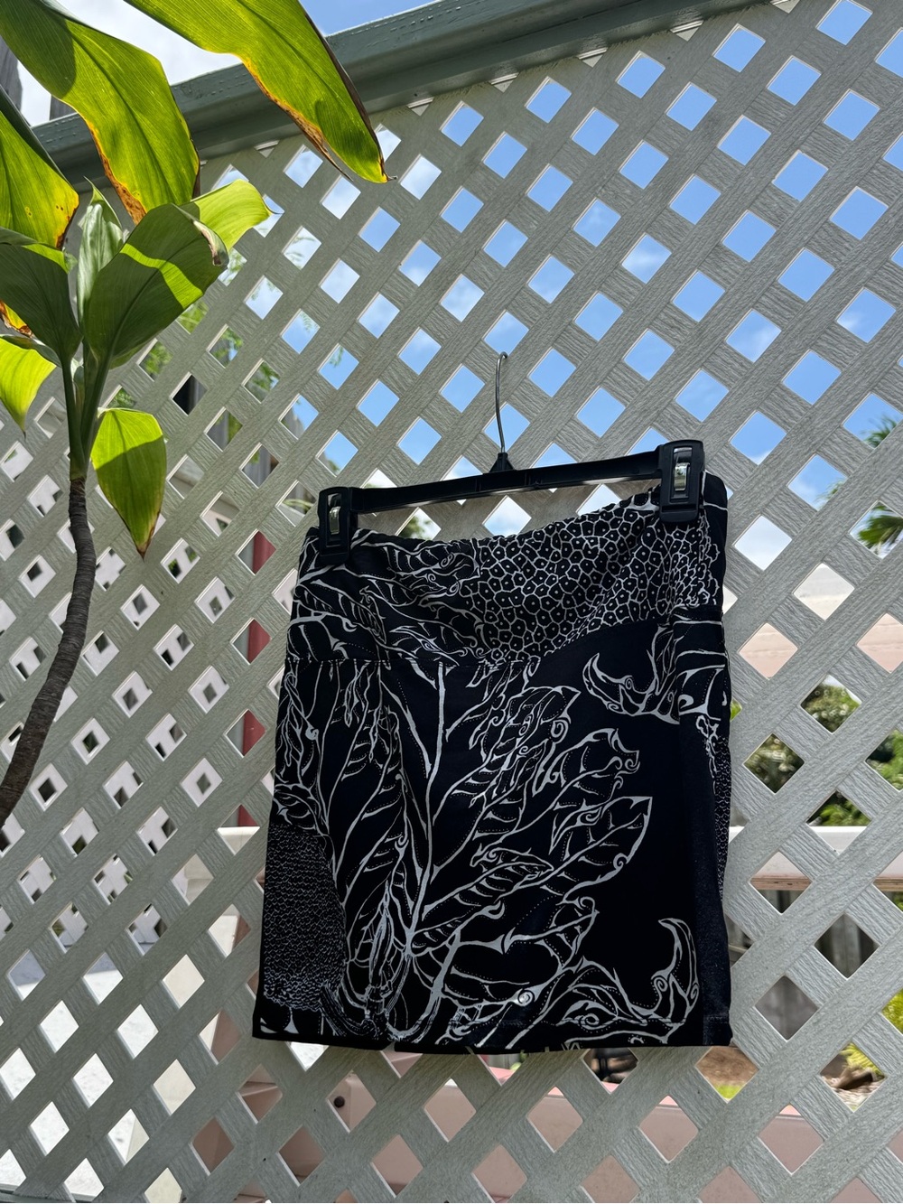 Wahine Toa Black & White Women's Skirt